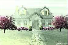 Garden design: Garden design:Crabapple trees