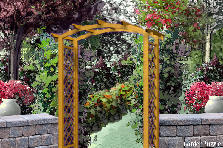 Garden design: Garden design:VIP entrance