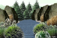 Garden design: Garden design:Secret retreat