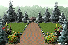Garden design: Garden design:Beautiful maze