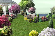 Garden design:This is a sea cliffside garden which has a perfect view and sea fresh air. Garden design:naji's love