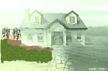 Garden design:arbor area Garden design:arbor