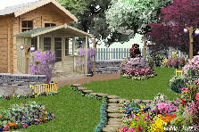 Garden design: Garden design:backporch1