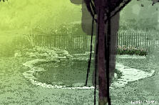 Garden design:greenish,pinkish Garden design:pool