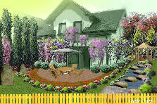 Garden design:haven Garden design:zigzag