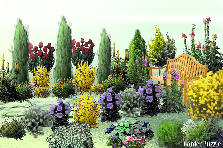 Garden design:art1 Garden design:pathway