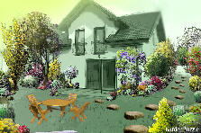 Garden design: Garden design:Pocket Garden