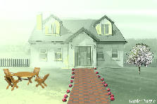 Garden design:good nice house Garden design:diya