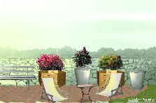 Garden design:DELANTE DE LA CASA Garden design:GG
