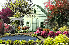 Garden design: Garden design:My cottage in autumn