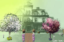 Garden design:Santuary Garden design:Victorian
