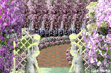 Garden design: Garden design:La vie en rose