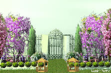 Garden design:Petit massif devans "chez moi" Garden design:Ma petite maison 1