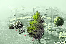 Garden design:flowers Garden design:Wonderland