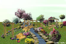 Garden design: Garden design:Ruscello