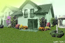 Garden design: Garden design:Orange Garden
