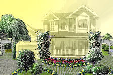 Garden design: Garden design:Rrovincial chic