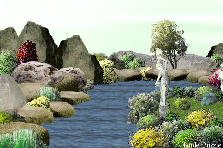 Garden design: Garden design:Stone Garden