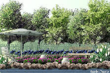 Garden design: Garden design:pull