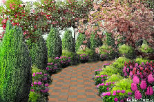 Garden design: Garden design:Lovely