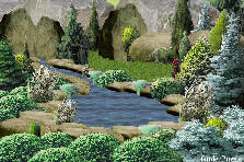 Garden design: Garden design:Rocks