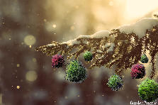 Garden Ornaments for Christmas Branch - Autumn