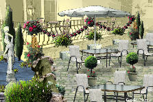 Garden design:Wedding Rehersal Dinner