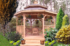 North Carolina bandstand - Autumn