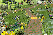 Garden design:Some colors do Alentejo (Portugal) Garden design:Landscape of the Alentejo ( Portugal ). Priva