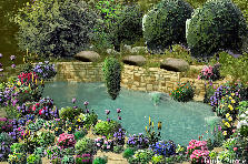 flower pool - Summer
