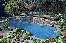 flower pool - Winter