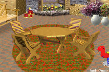 Garden design:The flames of the fireplace warms the body and the soul Garden design:Heat in the fireplace, heat in the heart.