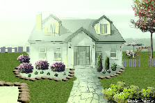 Garden design: Garden design:Chip's seneca falls house 1-1-12