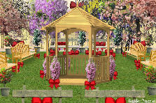 Garden design:Everything is ready. Free admission. Come and enjoy the music. Garden design:Today's concert in the park.