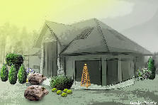 Garden design:modern home plan Garden design:test 1