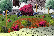 Garden design:Garden Garden design:Summer
