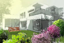 Garden design:My Dream House. Garden design:House