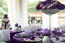 Garden design: Garden design:Purpureus Grandflorious Wedding Reception