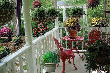 PICTURE MY PORCH IN RED - Autumn