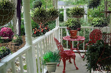 PICTURE MY PORCH IN RED - Summer