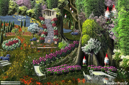Garden design:To brewer362 -ROLLING HILLS AND...my version - Spring