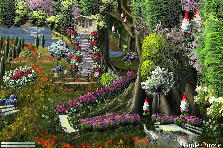Garden design:To brewer362 - In the Pixie"s Land
I built a tree house in the land of the Pixies. I invite everyone to visit me. It's easy to find. Just follow the path of poppies.
This project is for brewer362 who likes to fantasize even more than me.
Thanks to Zachy, another visionary, by this amazing background.
Garden design:To brewer362 -ROLLING HILLS AND...my version