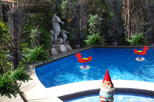 Garden design:Temple bay resort-2 - Winter