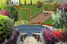 Garden design:a place to relax Garden design:my dream