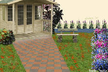 Garden design:a place to relax Garden design:my dream