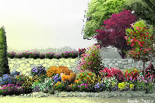 Garden design: Garden design:graden of mime