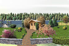 Garden design: Garden design:Klaras garden