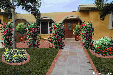 Garden design:Mission Viejo courtyard