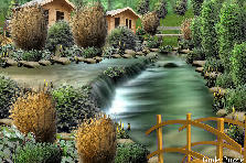 Garden design:To dear friend Caterina! Sorry its not a watercolor, I tried but wasnt satisfied with it. I think you can do that better than me...Kind regards to you.. Garden design: For Caterina...