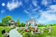 Garden design: Garden design:Sunday Brunch At Talbot Place